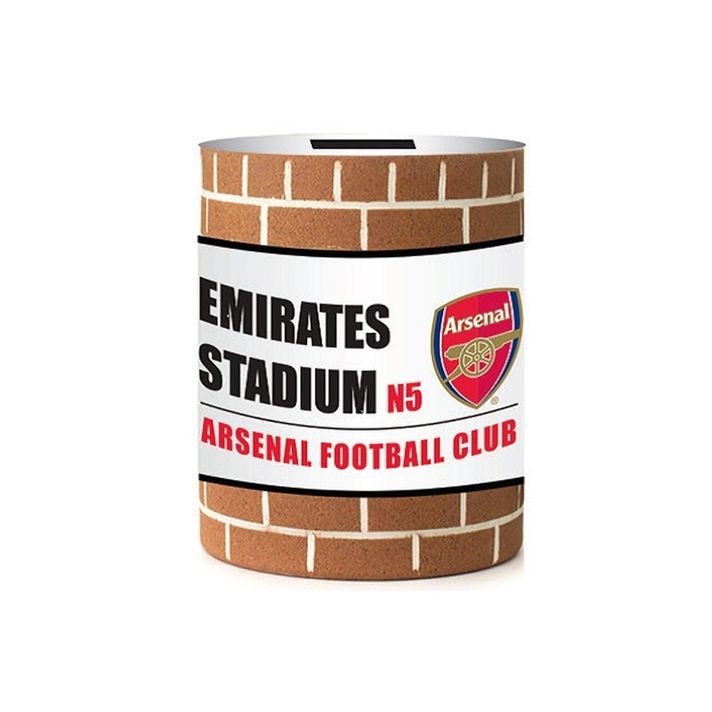 FOREVER COLLECTIBLES - Plastová kasička ARSENAL Wall Brick