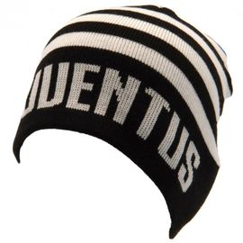 FOREVER COLLECTIBLES - Stylová zimní úpletová čepice JUVENTUS FC Cuff Beanie ST