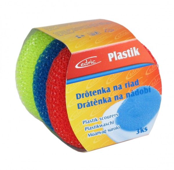 FRIEB - Drátěnka plastová 3 ks, 82913