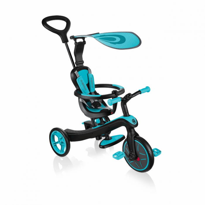 GLOBBER - Tříkolka EXPLORER TRIKE 4 IN 1 Teal