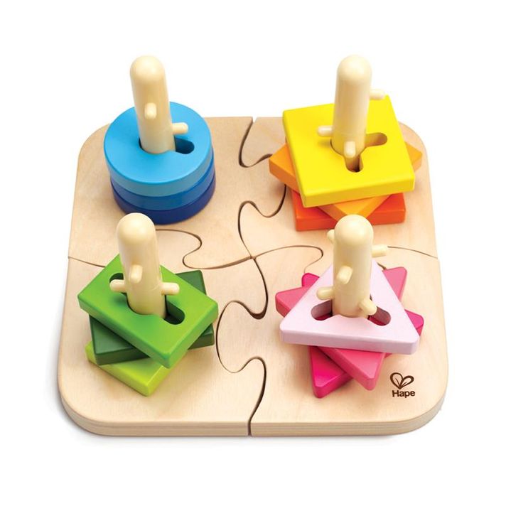 HAPE - Kreativní dřevěné puzzle