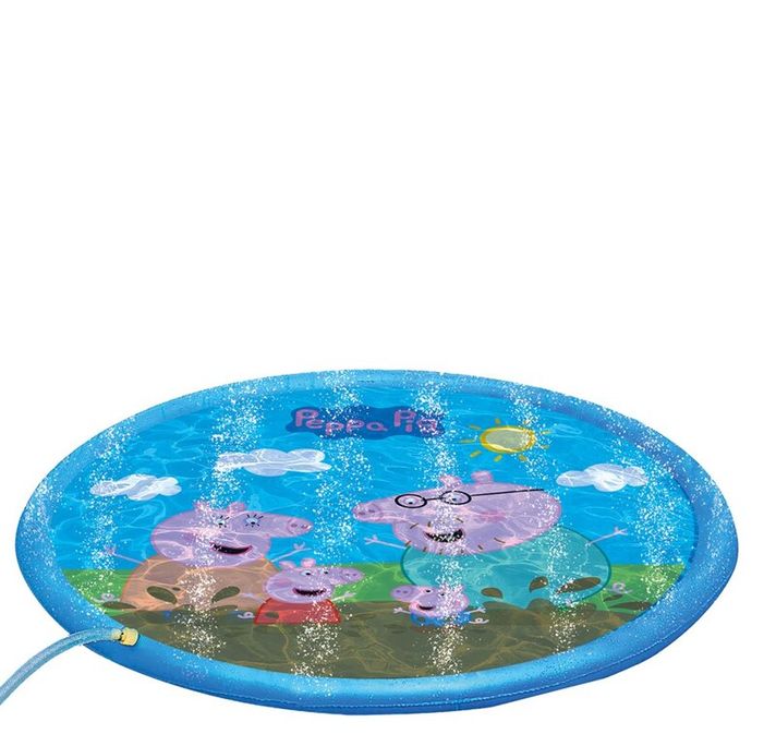 HAPPY PEOPLE - Vodní podložka na hraní splash pad Peppa Pig, průměr 150cm