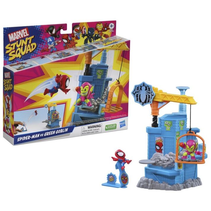 HASBRO - Marvel Avengers stunt figure and feature hrací set, Mix produktů