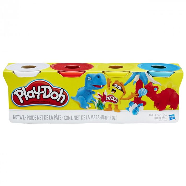 HASBRO - Play Doh Balení 4 Tub Asst