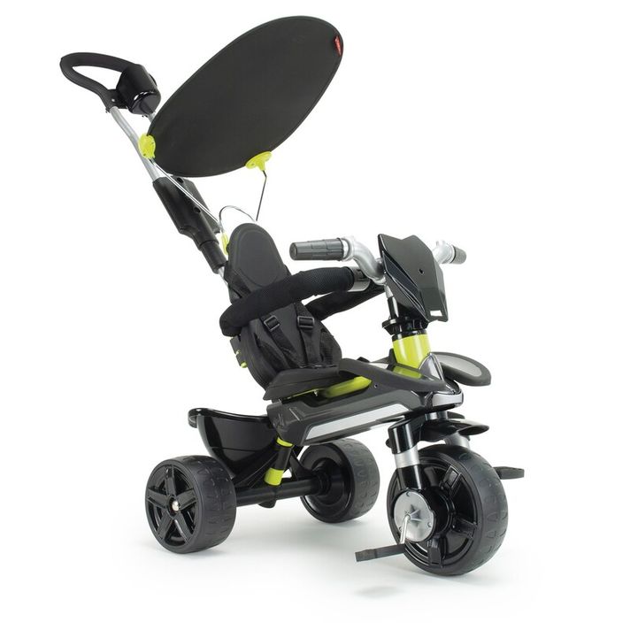 INJUSA - 3240 Dětská evoluční šlapací tříkolka s vodicí tyčí SPORT BABY MAX