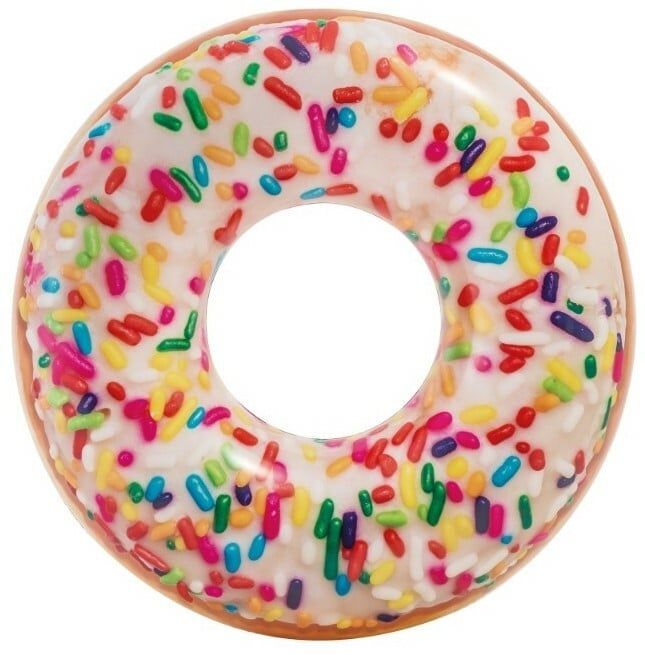 INTEX - nafukovací kolo Donutka Rainbow 56263