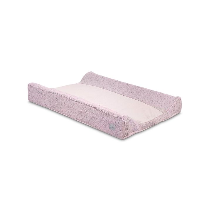 JOLLEIN - Potah na přebalovací podložku Confetti knit vintage pink