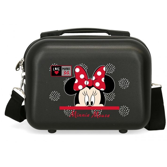 JOUMMA BAGS - ABS Cestovní kosmetický kufřík MINNIE MOUSE My Pretty Bow, 21x29x15cm, 9L, 2163921