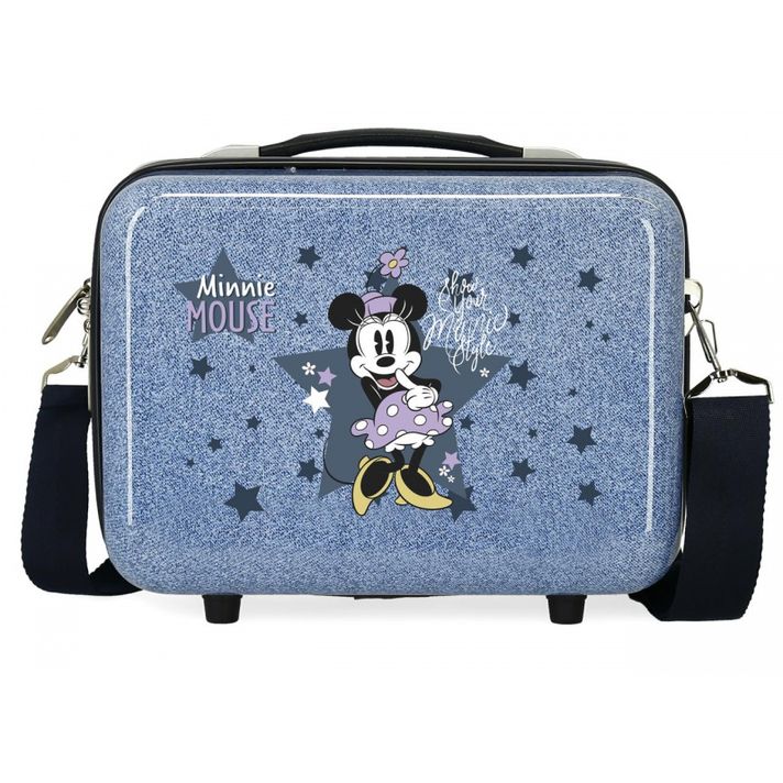 JOUMMA BAGS - ABS Cestovní kosmetický kufřík MINNIE MOUSE Style, 21x29x15cm, 9L, 4983921