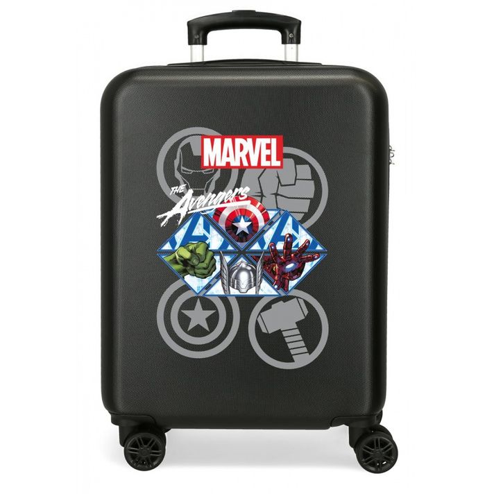 JOUMMA BAGS - ABS cestovní kufr AVENGERS Heroes, 55x38x20cm, 34L, 4961121 (small)