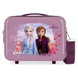 JOUMMA BAGS - DISNEY FROZEN, ABS Cestovní kosmetický kufřík, 21x29x15cm, 9L, 4013923