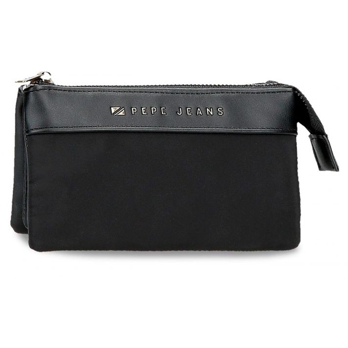 JOUMMA BAGS - Pepe Jeans Morgan Black - Tříkomorová peněženka, 7924331