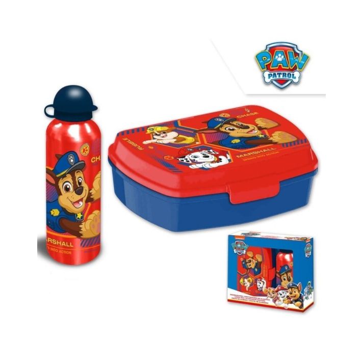 KIDS LICENSING - Sada na svačinu / box + láhev PAW PATROL, PW19916