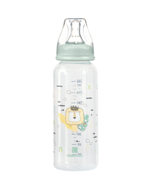 KIKKABOO - Kojenecká láhev 240ml 3m+ Savanna Mint