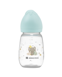 KIKKABOO - Kojenecká láhev 260ml 3m+ Savanna Mint