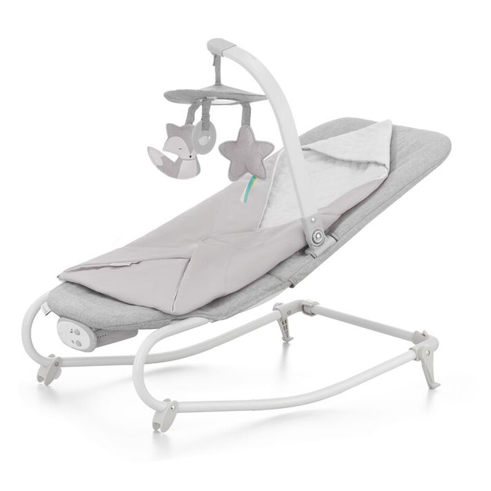 KINDERKRAFT - Houpátko vibrující s melodií Felio 2 Stone Grey 0m+, do 9 kg