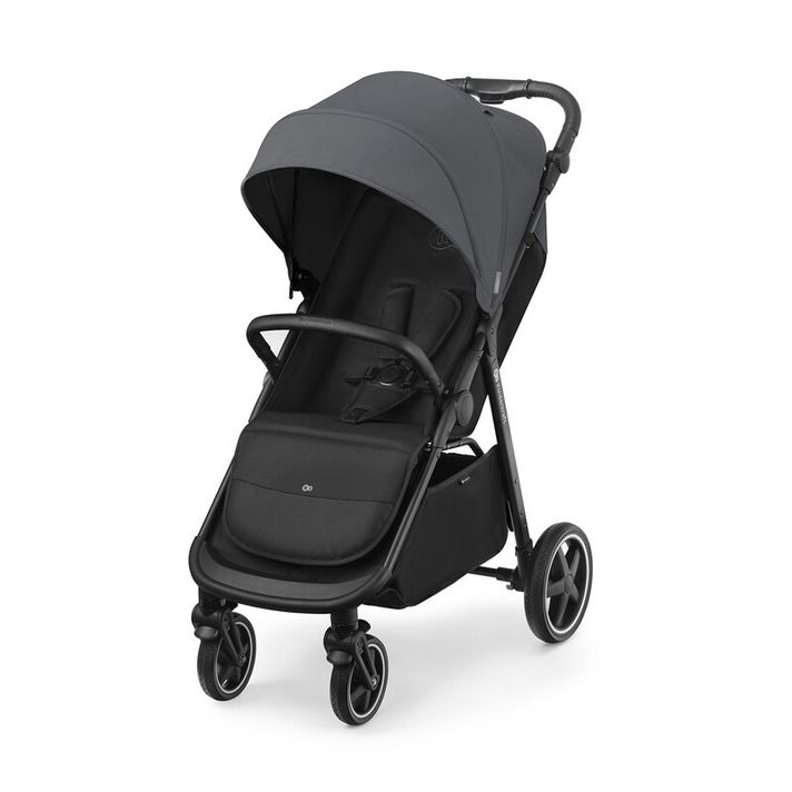 KINDERKRAFT - Kočárek sportovní Route Platinum Grey, Premium