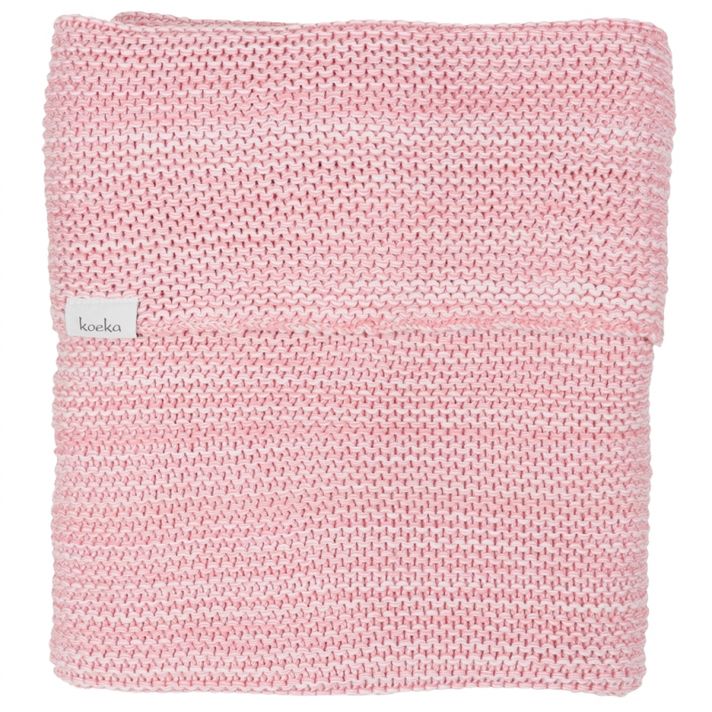 KOEKA - Deka Porto 75x100 - tea rose/b.pink/white