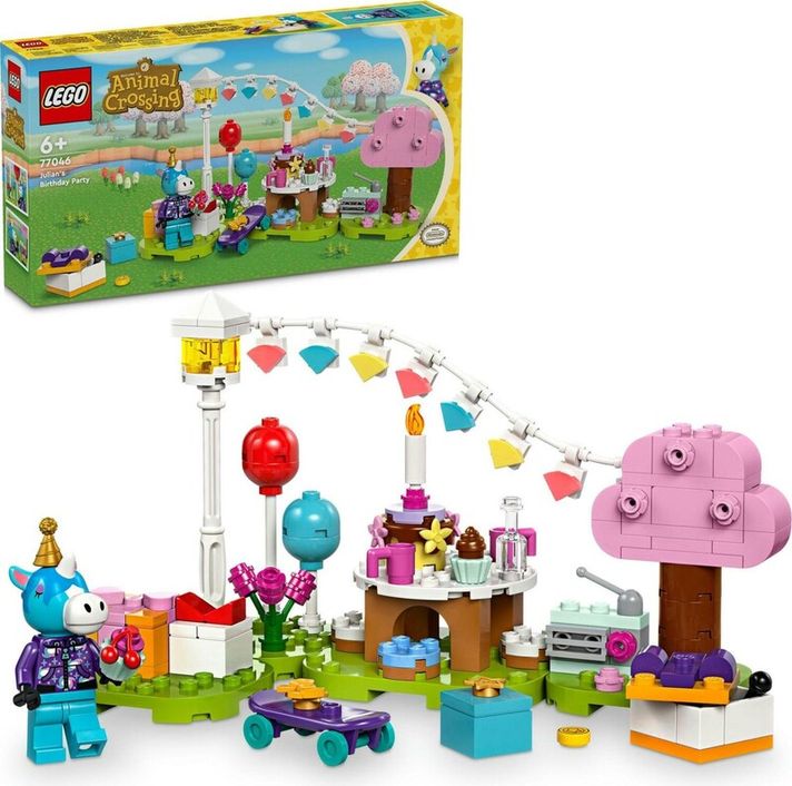 LEGO - Animal Crossing 77046 Julian a oslava narozenin