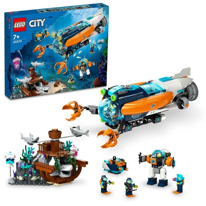 LEGO - City 60379 Průzkumná ponorka na dně moře