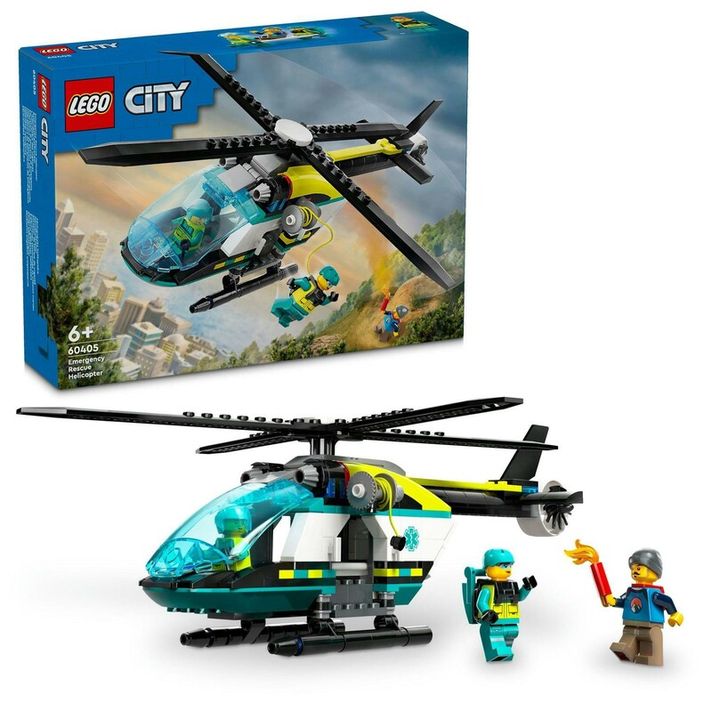 LEGO -  City 60405 Záchranářská helikoptéra