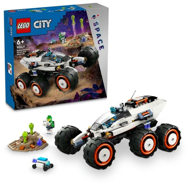 LEGO -  City 60431 Průzkumný vesmírný vůz a mimozemský život