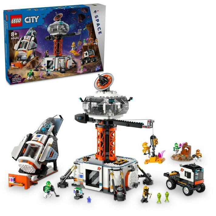 LEGO -  City 60434 Vesmírná základna a startovací plošina pro raketu