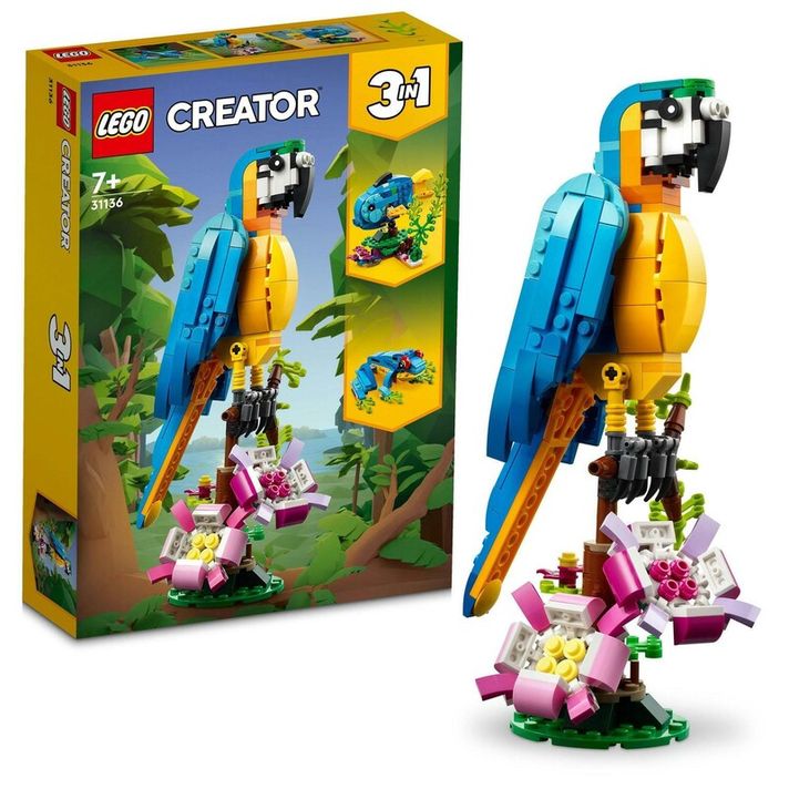 LEGO - Creator 3 v 1 31136 Exotický papoušek