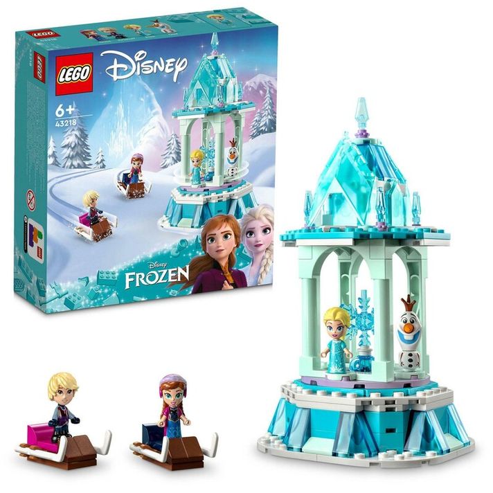 LEGO - Disney 43218 Kouzelný kolotoč Anny a Elsy