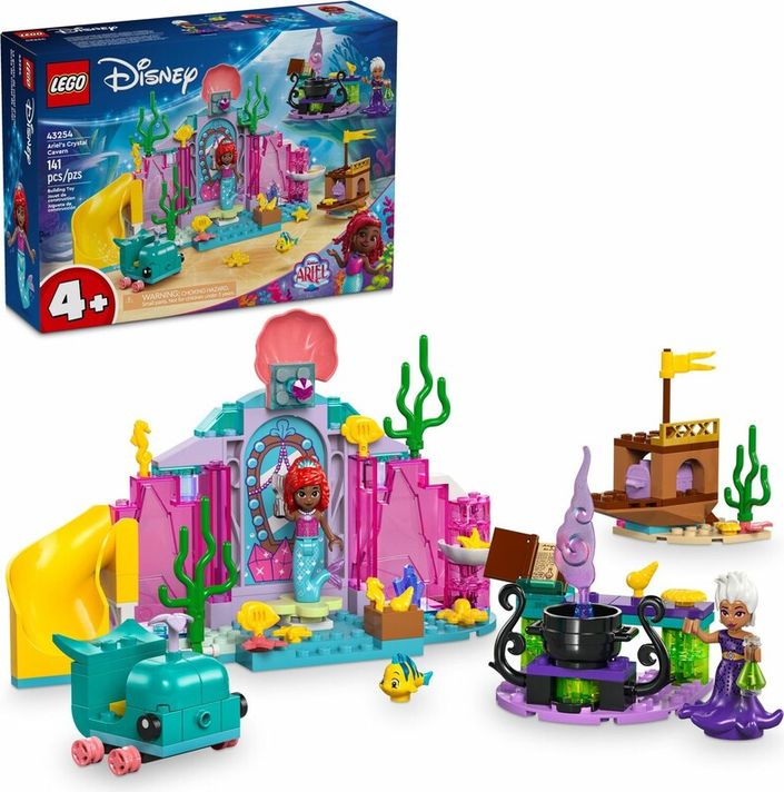 LEGO - Disney 43254 Ariel a jej krištáľová jaskyňa