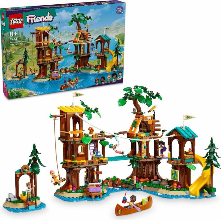 LEGO - Friends 42631 Dobrodružný tábor – dom na strome