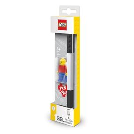 LEGO STATIONERY - Gelové pero s minifigurkou, černé - 1 ks