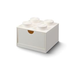 LEGO STORAGE - stolní box 4 se zásuvkou - bílá