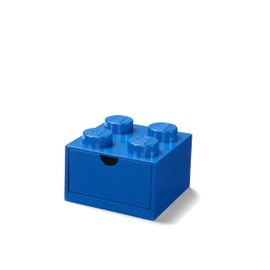 LEGO STORAGE - stolní box 4 se zásuvkou - modrá