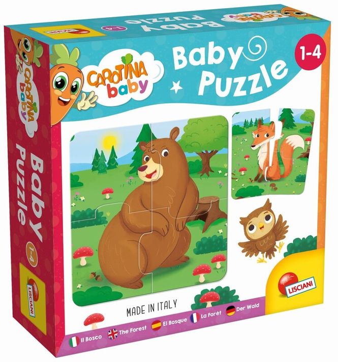 LISCIANIGIOCH - Carotina Baby Puzzle - Les