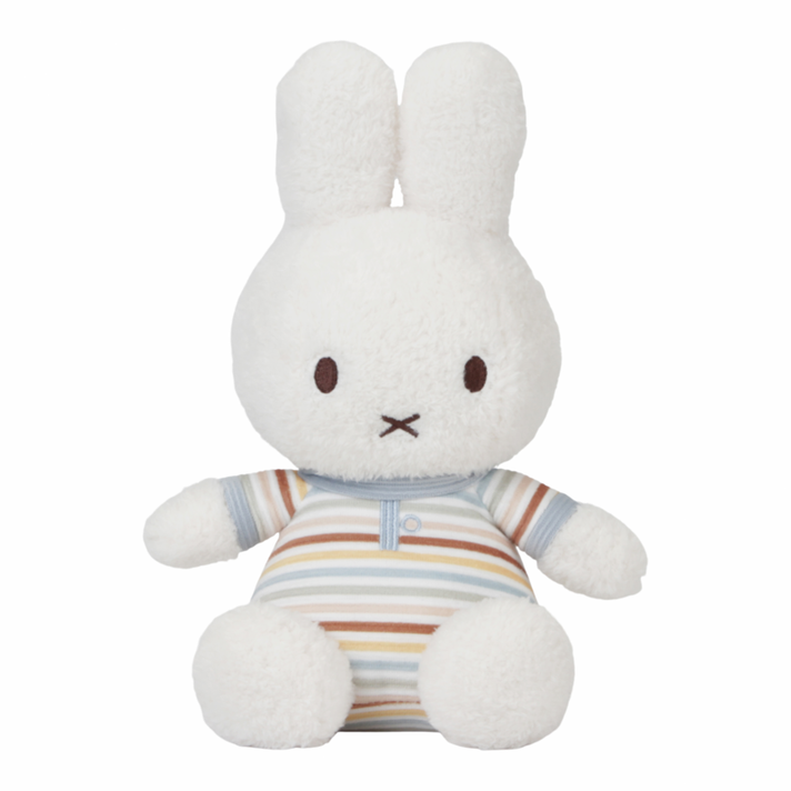 LITTLE DUTCH - Králíček Miffy plyšový Vintage Proužky 25 cm