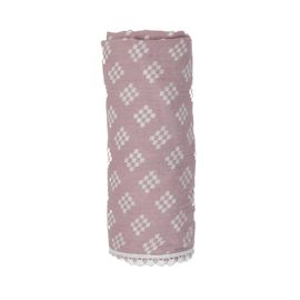 LODGER - Swaddler Tribe Muslin Rose