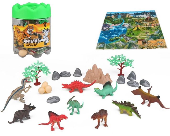 MAC TOYS - Dinosauři set 24ks