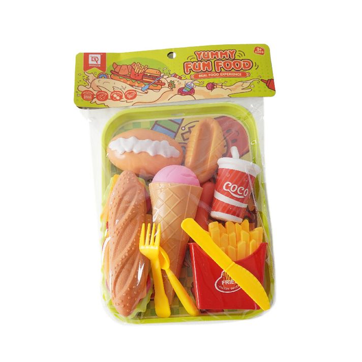 MAC TOYS - PLEJO Hamburger set