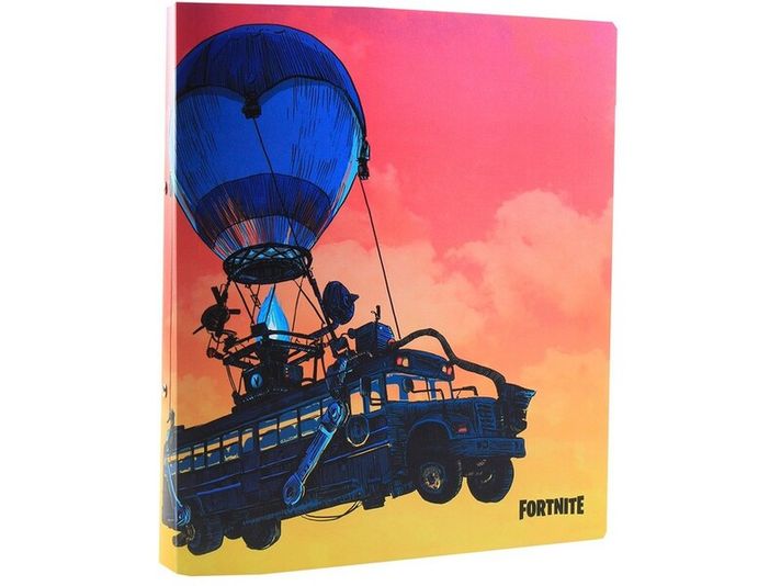 MADE - Ringbinder A4 PP Battle Bus Fortnite