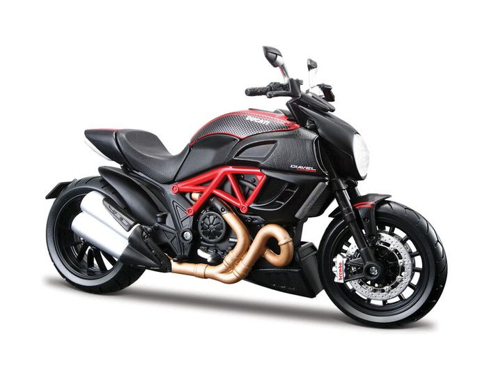 MAISTO - 1:12 AL Motorcycles -  Ducati Diavel Carbon