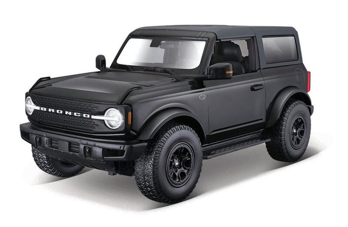 MAISTO - 1:18 SP. ED. (B) - 2021 Ford Bronco Wildtrak, metal černá, 1:18