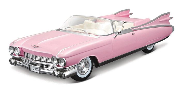 MAISTO - 1959 Cadillac Eldorado Biarritz, růžová, 1:18