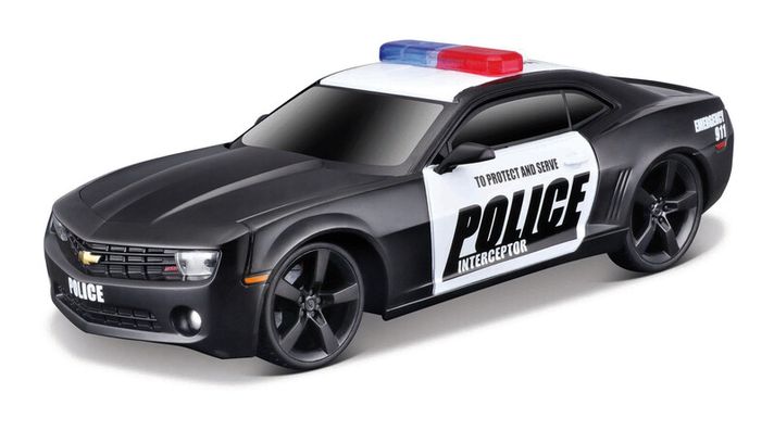 MAISTO - 2010 Chevrolet Camaro SS, policie, se světly a zvuky, 1:24