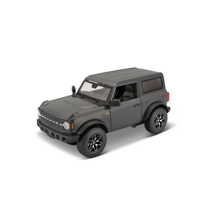 MAISTO - 2021 Ford Bronco, met. tmavě šedá, 1:24