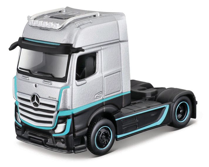 MAISTO - Custom Rigs-Mercedes-Benz Actros 1851, stříbrno-černá, 1:64