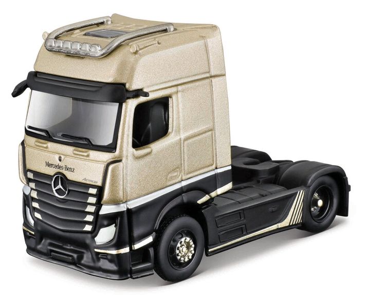 MAISTO - Custom Rigs-Mercedes-Benz Actros 1851, zlato-černá, 1:64