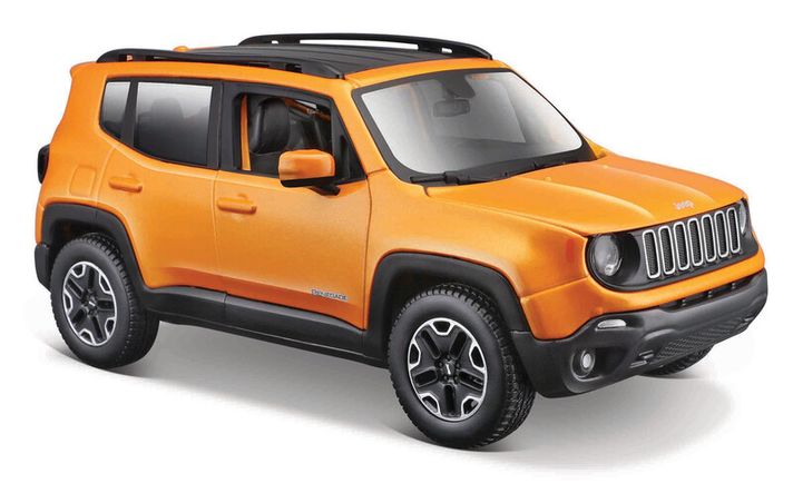 MAISTO - Jeep Renegade, oranžová, 1:24