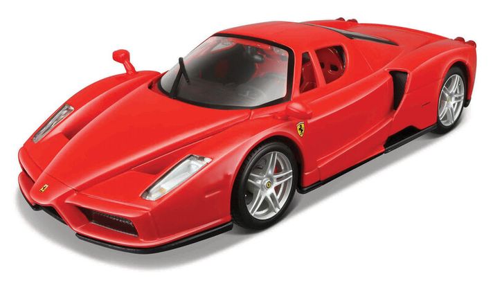 MAISTO - Ferrari Assembly line, Enzo Ferrari, červená, 1:24