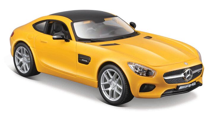 MAISTO - Mercedes-AMG GT, žlutá, 1:24